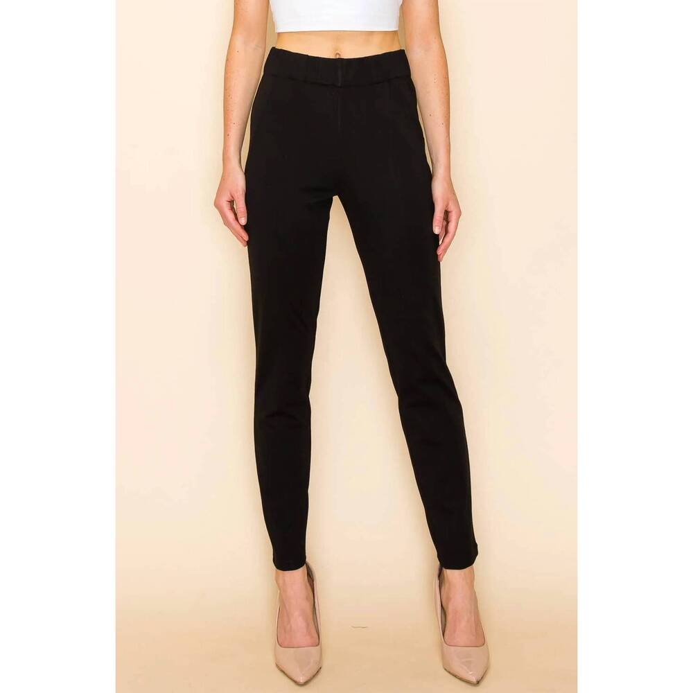 NEW URBAN DICTION skinny ankle pants in black